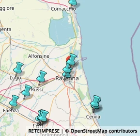 Mappa 48010 Ravenna RA, Italia (21.49733)