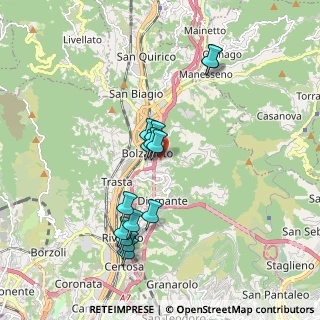 Mappa Via Geminiano, 16162 Genova GE, Italia (1.77357)