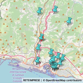 Mappa Via Geminiano, 16162 Genova GE, Italia (5.21353)