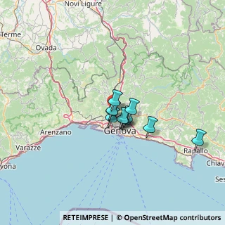 Mappa Via Geminiano, 16162 Genova GE, Italia (7.52091)