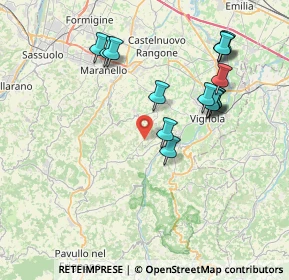 Mappa Via Denzano, 41054 Marano Sul Panaro MO, Italia (7.79933)