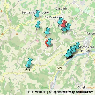 Mappa Via Denzano, 41054 Marano Sul Panaro MO, Italia (2.08182)