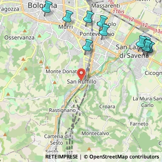 Mappa Via Luigi Fantini, 40141 Bologna BO, Italia (3.1654545454545)
