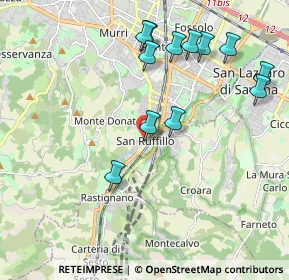 Mappa Via Toscana, 40121 Bologna BO, Italia (2.145)