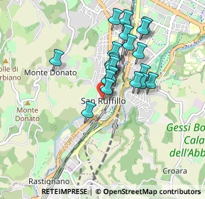 Mappa Via Toscana, 40121 Bologna BO, Italia (0.7675)