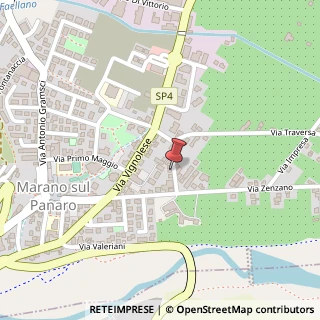 Mappa Via IV Novembre, 8, 41054 Marano sul Panaro, Modena (Emilia Romagna)
