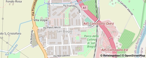 Mappa Casalecchio di Reno