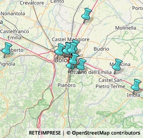 Mappa Via Luca Marenzio, 40141 Bologna BO, Italia (11.27333)