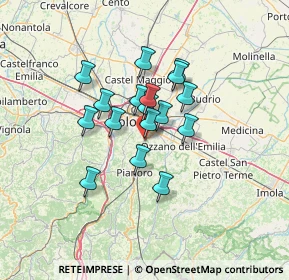 Mappa Via Luca Marenzio, 40141 Bologna BO, Italia (9.67235)