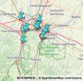 Mappa Via Luca Marenzio, 40141 Bologna BO, Italia (5.40273)