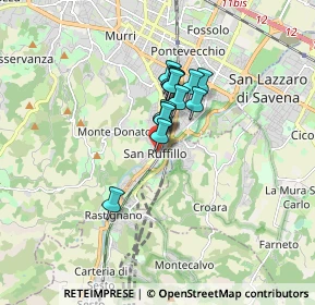 Mappa Via Luca Marenzio, 40141 Bologna BO, Italia (1.07857)