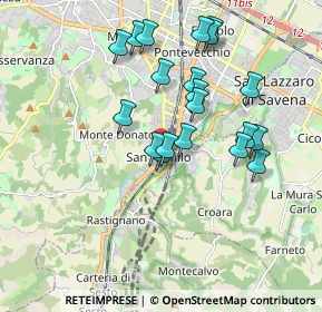 Mappa Via Luca Marenzio, 40141 Bologna BO, Italia (1.721)