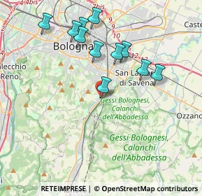 Mappa Via Luca Marenzio, 40141 Bologna BO, Italia (3.85727)