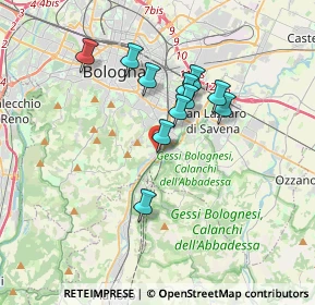 Mappa Via Luca Marenzio, 40141 Bologna BO, Italia (2.91455)