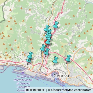 Mappa Via Costantino Reta, 16162 Genova GE, Italia (2.58917)