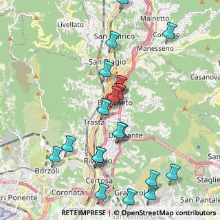 Mappa Via Costantino Reta, 16162 Genova GE, Italia (2.276)