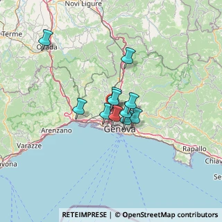 Mappa VIA B.PARODI, 16162 Genova GE, Italia (8.33909)