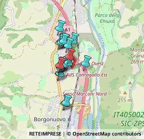 Mappa Via Fratelli Cervi, 40033 Casalecchio di Reno BO, Italia (0.553)