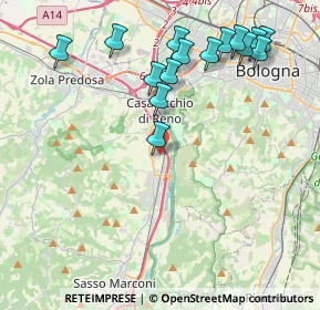 Mappa Via Fratelli Cervi, 40033 Casalecchio di Reno BO, Italia (4.65)