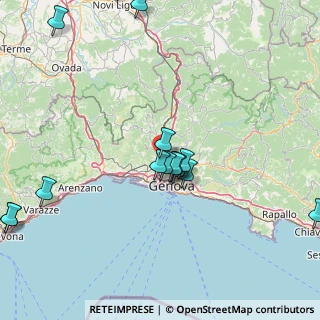 Mappa Autostrada dei Giovi, 16162 Genova GE, Italia (19.97688)