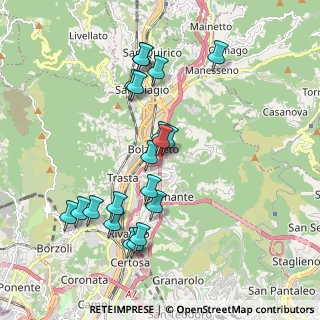 Mappa Autostrada dei Giovi, 16162 Genova GE, Italia (1.96)