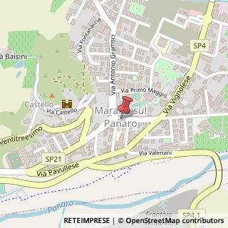 Mappa Piazza Giacomo Matteotti, 6, 41054 Marano sul Panaro, Modena (Emilia Romagna)