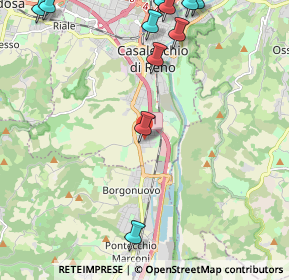 Mappa Via Buozzi Bruno, 40033 Casalecchio di Reno BO, Italia (2.95909)