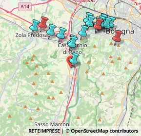 Mappa Via Buozzi Bruno, 40033 Casalecchio di Reno BO, Italia (4.334)