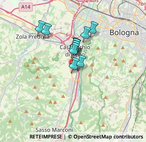 Mappa Via Buozzi Bruno, 40033 Casalecchio di Reno BO, Italia (2.40182)