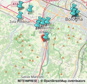 Mappa Via Buozzi Bruno, 40033 Casalecchio di Reno BO, Italia (5.17143)