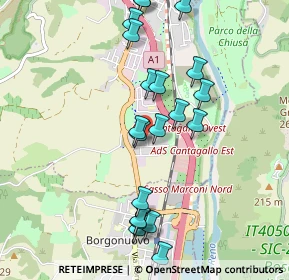 Mappa Via Buozzi Bruno, 40033 Casalecchio di Reno BO, Italia (1.0245)