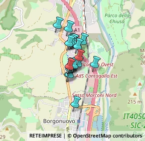 Mappa Via Buozzi Bruno, 40033 Casalecchio di Reno BO, Italia (0.47)