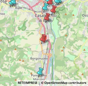 Mappa Via Caduti di Cefalonia, 40033 Casalecchio di Reno BO, Italia (2.96727)