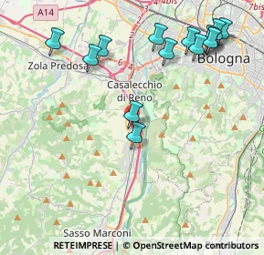 Mappa Via Caduti di Cefalonia, 40033 Casalecchio di Reno BO, Italia (4.88)