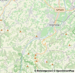 Mappa 41054 Marano Sul Panaro MO, Italia (3.6665)