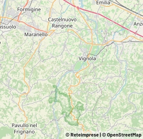 Mappa 41054 Marano Sul Panaro MO, Italia (5.9725)