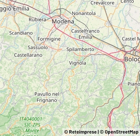 Mappa 41054 Marano Sul Panaro MO, Italia (14.474)