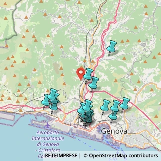 Mappa Via Trasta, 16161 Genova GE, Italia (4.364)