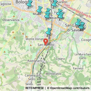 Mappa Via Giordano Bruno, 40141 Bologna BO, Italia (2.95727)