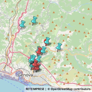 Mappa Via San Felice, 16138 Genova GE, Italia (4.2315)