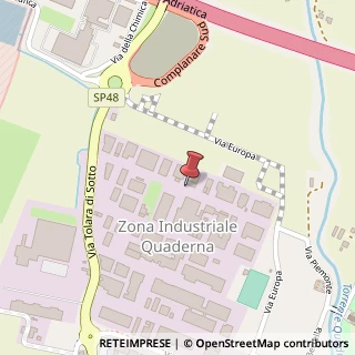 Mappa Via Piemonte, 33, 40064 Ozzano dell'Emilia, Bologna (Emilia Romagna)