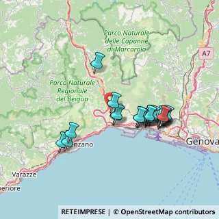 Mappa 16010 Mele GE, Italia (6.7485)