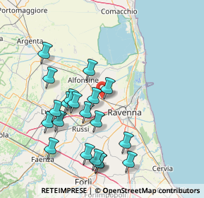 Mappa Via Reale, 48123 Camerlona RA, Italia (16.019)