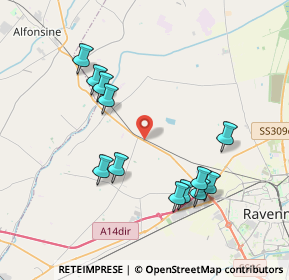 Mappa Via Reale, 48123 Camerlona RA, Italia (3.97833)