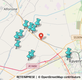 Mappa Via Reale, 48123 Camerlona RA, Italia (4.23273)