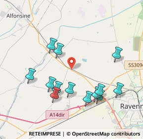 Mappa Via Reale, 48123 Camerlona RA, Italia (4.08692)