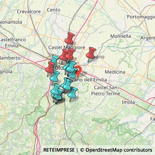Mappa Via Palazzetti, 40068 Bologna BO, Italia (10.574)
