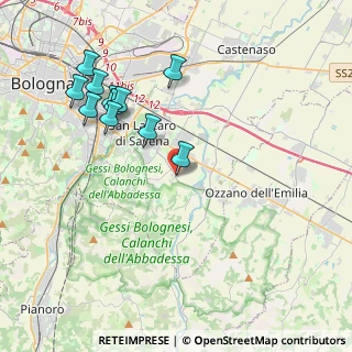 Mappa Via Palazzetti, 40068 Bologna BO, Italia (4.21818)