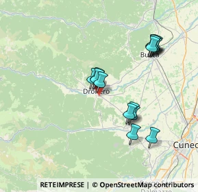 Mappa Via Roccerè, 12025 Dronero CN, Italia (7.108)