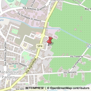 Mappa Via del Commercio, 93, 41054 Marano sul Panaro, Modena (Emilia Romagna)